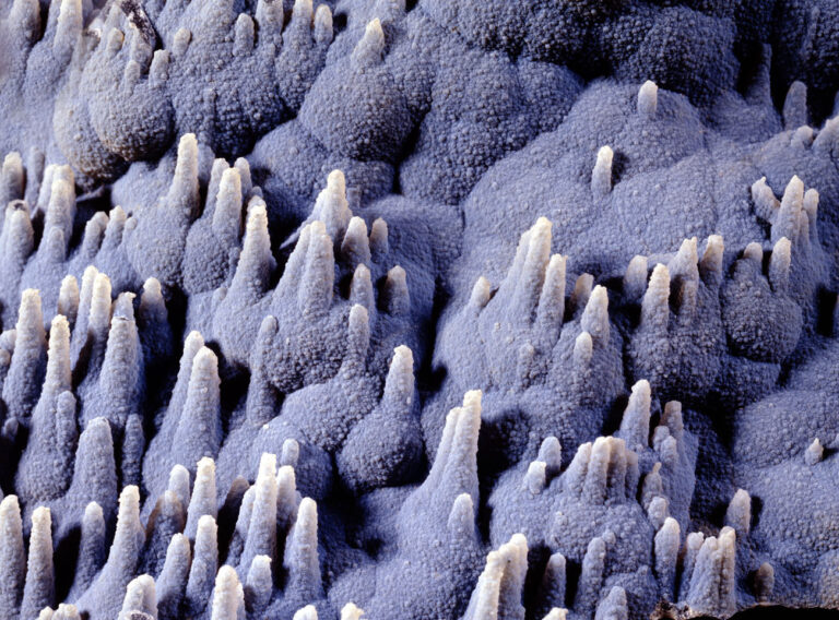 Blue Stalactites