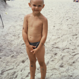 Jongetje op het strand