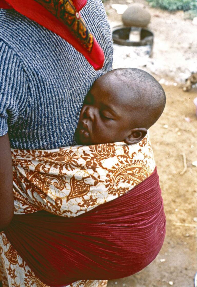 Baby on back