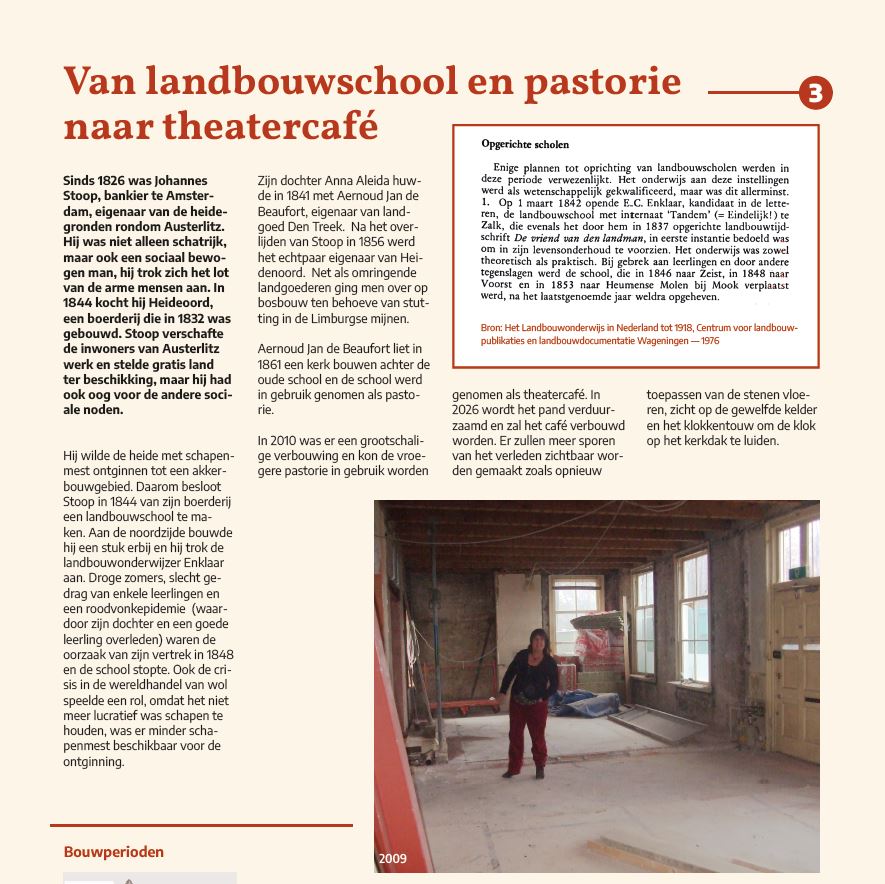 Lees meer over het artikel Van landbouwschool en pastorie …