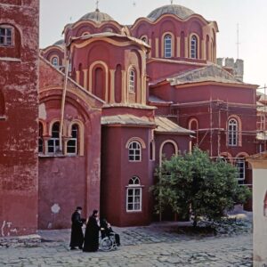 Klooster Vatopedi (met monniken)